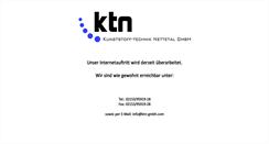 Desktop Screenshot of ktn-gmbh.com